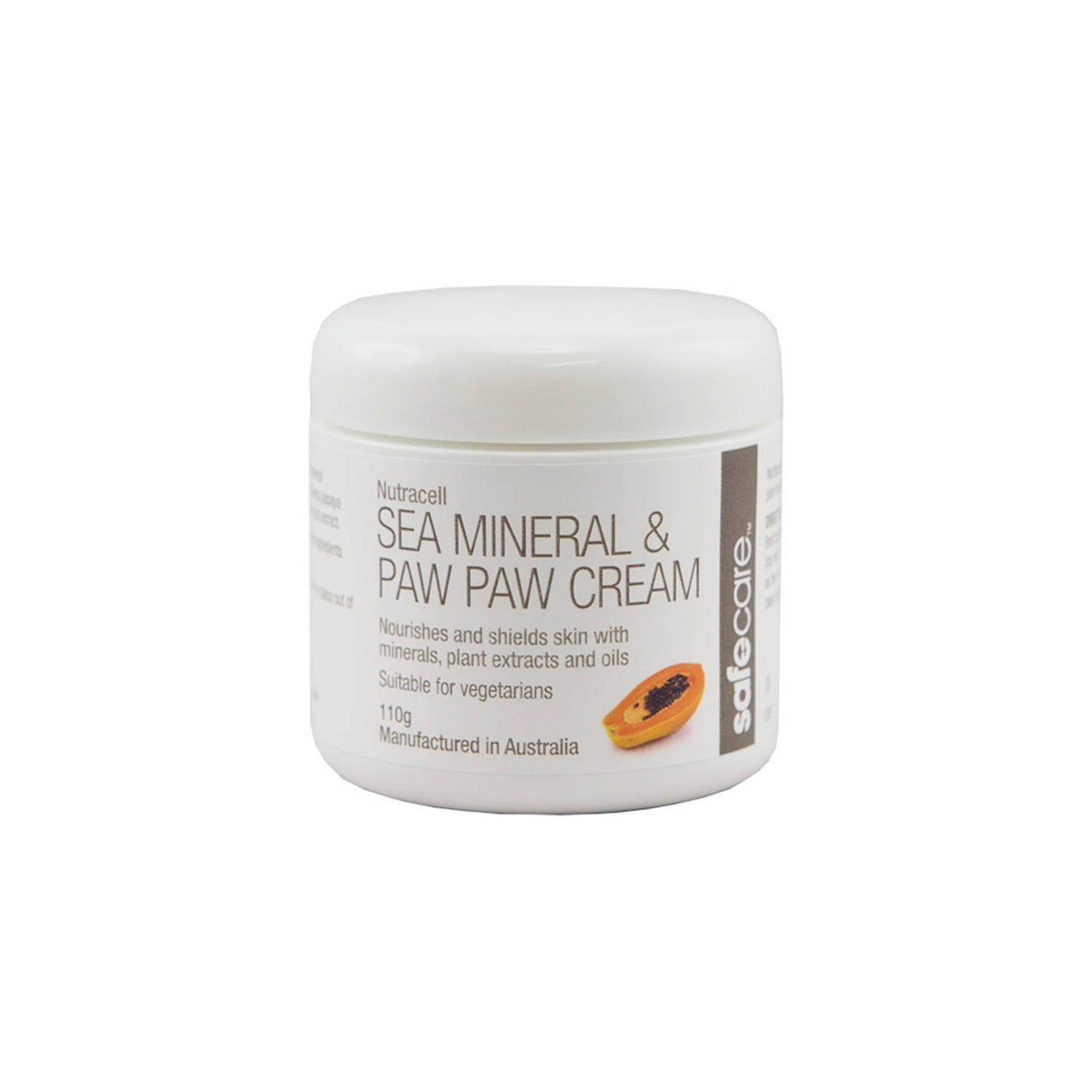 Nutracell Sea Mineral &amp; Paw Paw Cream 110g